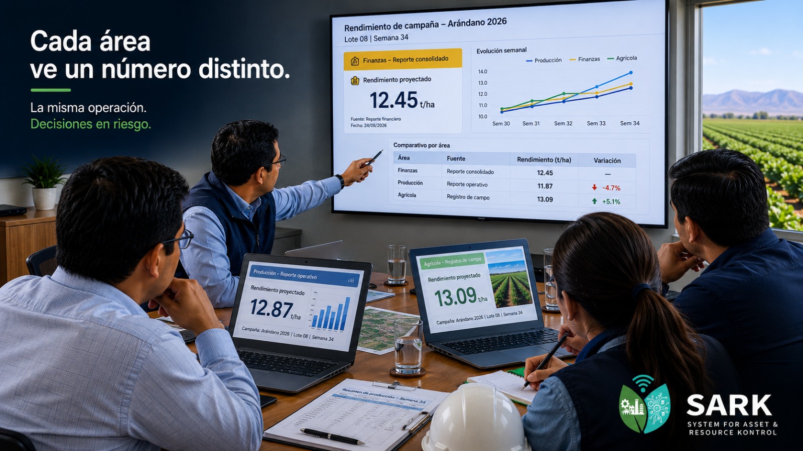 Análisis de datos en la agroindustria: por qué en el comité cada quien llega con su propio número