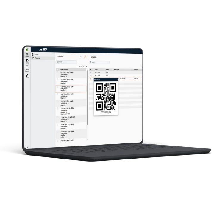 Etiquetas personalizadas con QR